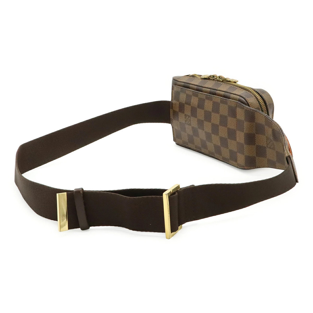 Louis Vuitton Bag Shoulder Damier Body Geronimos Pouch Waist Brown